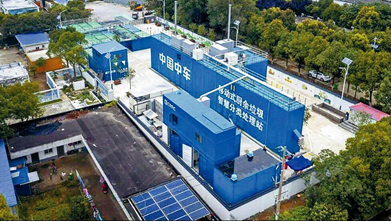 200吨/天！湖南常熟市南湖厨余垃圾处置站试运行