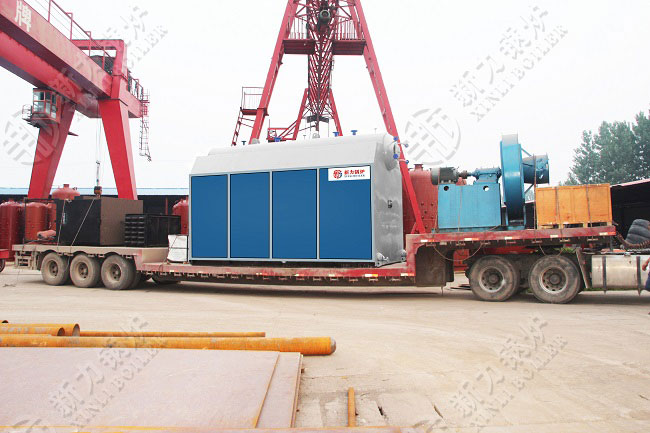 云南某建设工程14MW SZL系列燃煤链条炉排热水锅炉项目