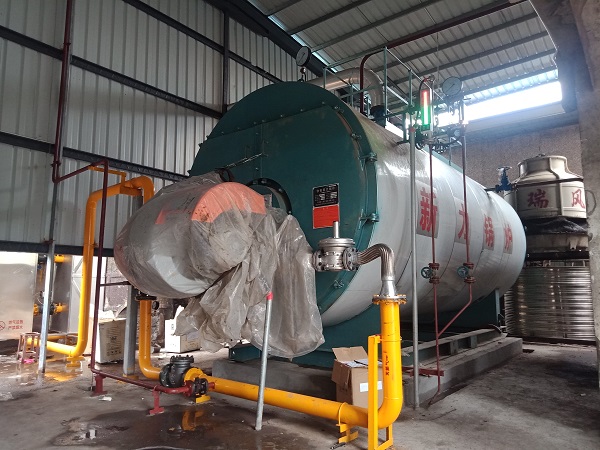 湖北宜昌3套WNS燃气锅炉设备项目