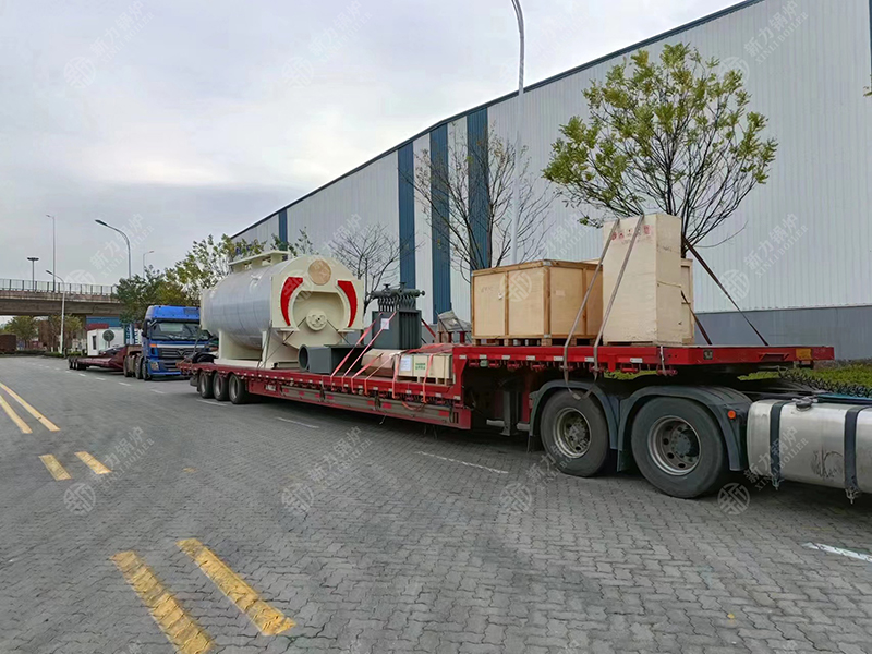 河南洛阳某酒业8吨WNS系列冷凝式燃气锅炉项目