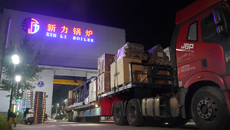 凌晨1点，亿万先生MR官网锅炉的灯还亮着——为客户发出一台25吨生物质锅炉